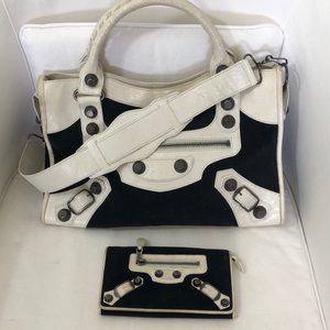 Balenciaga Giant City with matching wallet